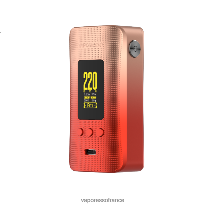 Vaporesso France - Vaporesso GEN 200 modules orange fluo 8N8HPL241